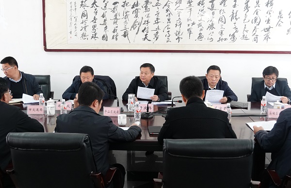 副市长于庆伟召开联席会议研究推进中央生态环保督察“回头看”转办信访案件