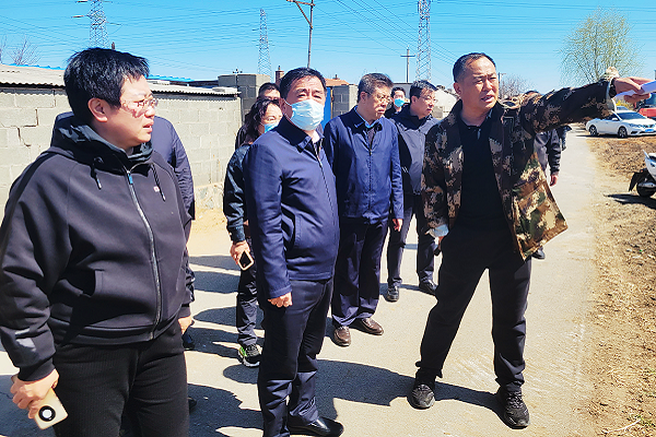 吴世民到溪湖区检查督导农村环境净化整治工作
