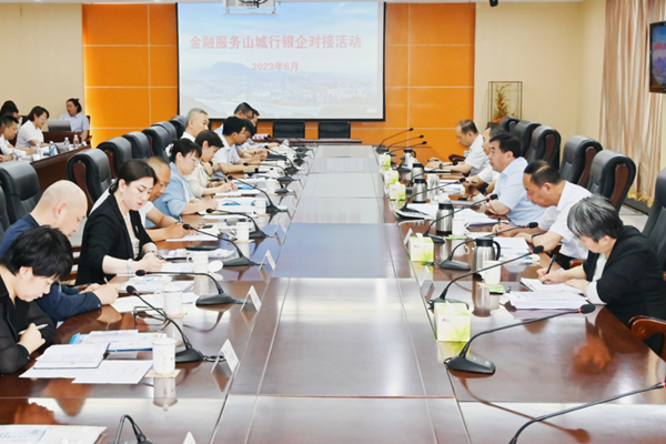 我市举行“金融服务山城行”政银企对接座谈会