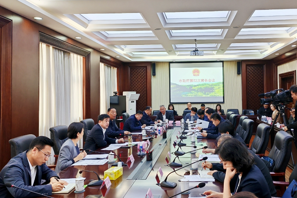 市政府召开第52次常务会议