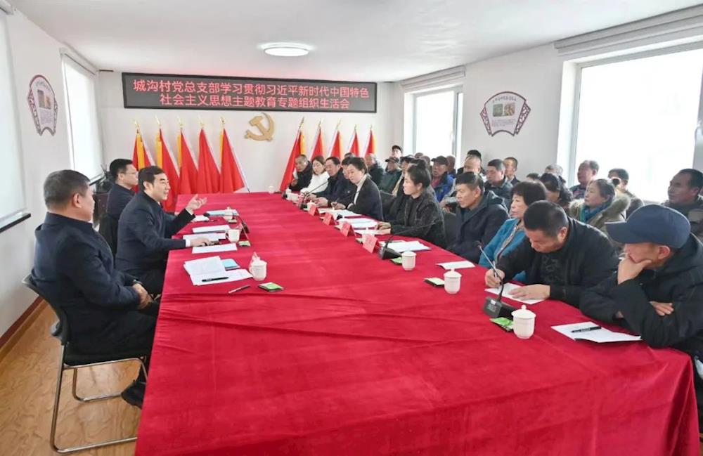 吴澜到所包联基层党组织指导点评主题教育专题组织生活会