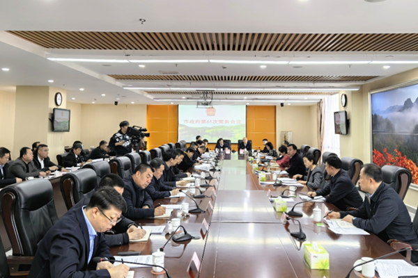 市政府召开第61次常务会议