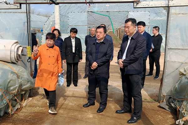 吴世民到本溪县调研指导春耕备耕、农村环境整治等工作