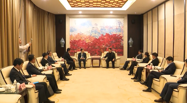 吴澜吴世民先后会见商会负责人代表和民营企业家