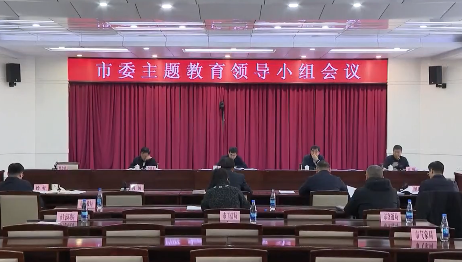 市委学习贯彻习近平新时代中国特色社会主义思想主题教育领导小组召开会议