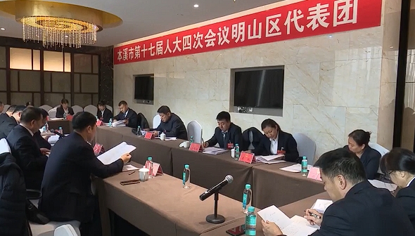 人大代表分组审议市人大常委会及“两院”工作报告